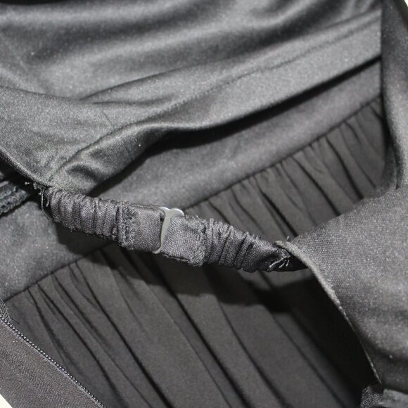 Maggy London Strapless Dress Size 6 Black - Picture 5 of 6